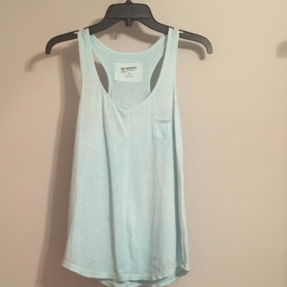 Blue tank top